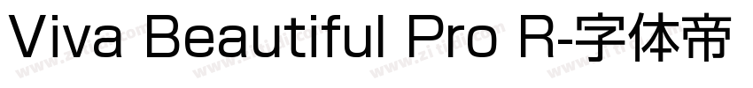 Viva Beautiful Pro R字体转换